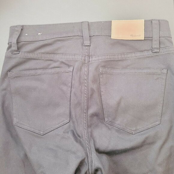 Madewell NWOT 9" High-Rise Skinny Jeans in Black Size 25 - Picture 3 of 10